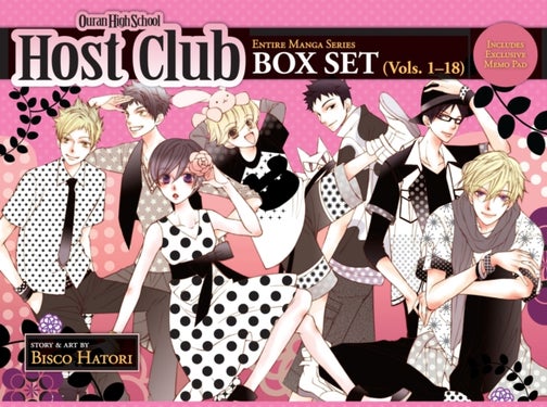Ouran High School Host Club Complete Box Set - Volumes 1-18 with Premium