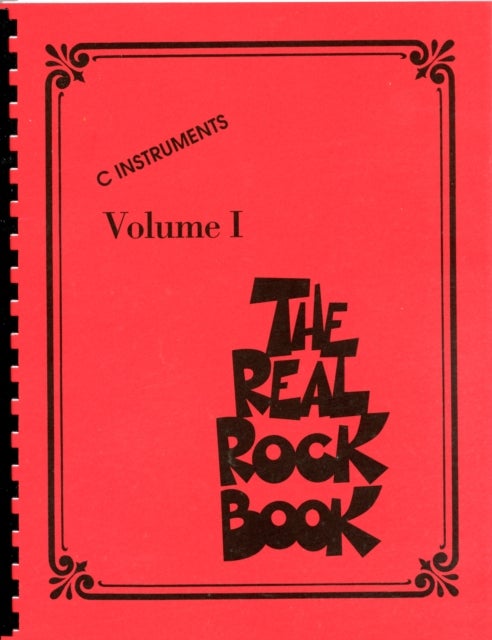 Bilde av The Real Rock Book - Volume I Av Hal Leonard Publishing Corporation