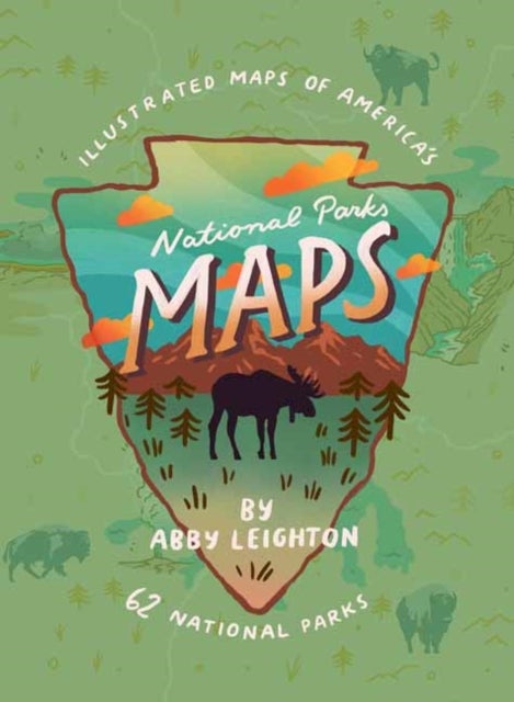 Bilde av National Parks Maps Av Abby Leighton