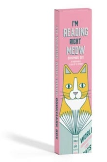 I¿m Reading Right Meow Bookmark Box