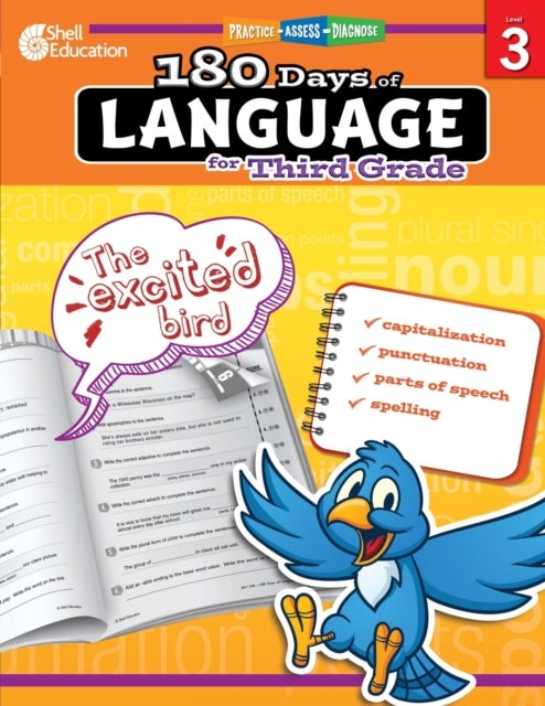 180 Days¿: Language for Third Grade - Practice, Assess, Diagnose