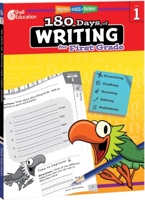 180 Days¿: Writing for First Grade - Practice, Assess, Diagnose