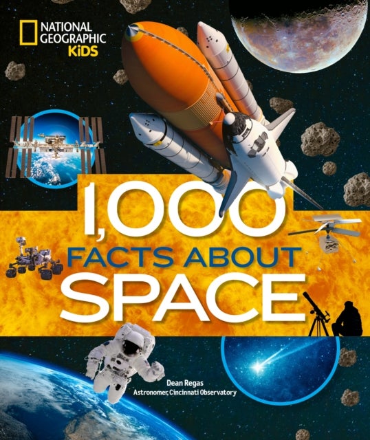 Bilde av 1,000 Facts About Space Av Dean Regas, National Geographic Kids