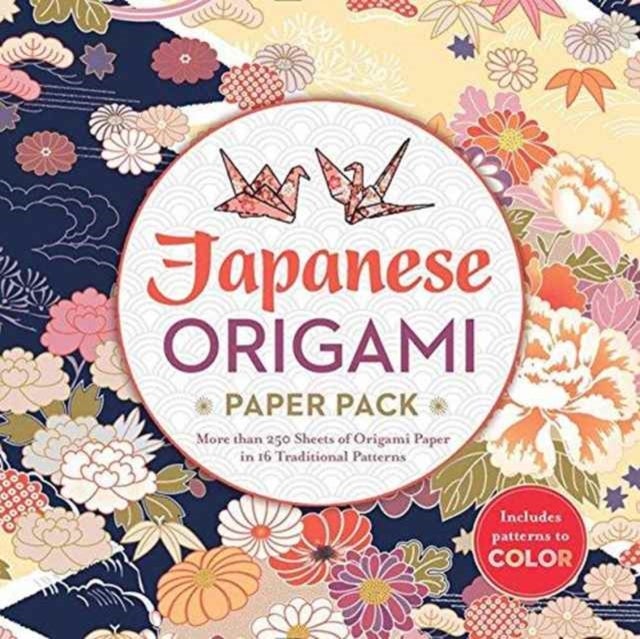 Japanese Origami Paper Pack - More than 250 Sheets of Origami Paper in 16 Tradit