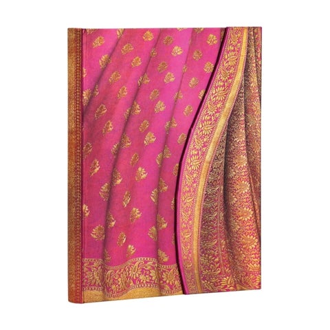 Gulabi (Varanasi Silks and Saris) Midi Lined Hardcover Journal