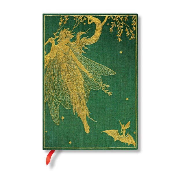 Bilde av Olive Fairy (lang¿s Fairy Books) Midi Lined Softcover Flexi Journal (elastic Band Closure) Av Paperblanks