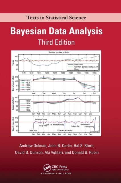 Bilde av Bayesian Data Analysis Av Andrew (columbia University New York New York Usa) Gelman, John B. (royal Childrens Hospital Parkville Victoria Australia) C
