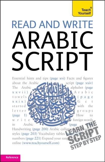 Bilde av Read And Write Arabic Script (learn Arabic With Teach Yourself) Av Mourad Diouri