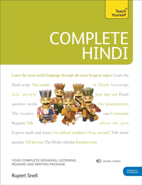 Complete Hindi Beginner to Intermediate Course - (Book and audio support)