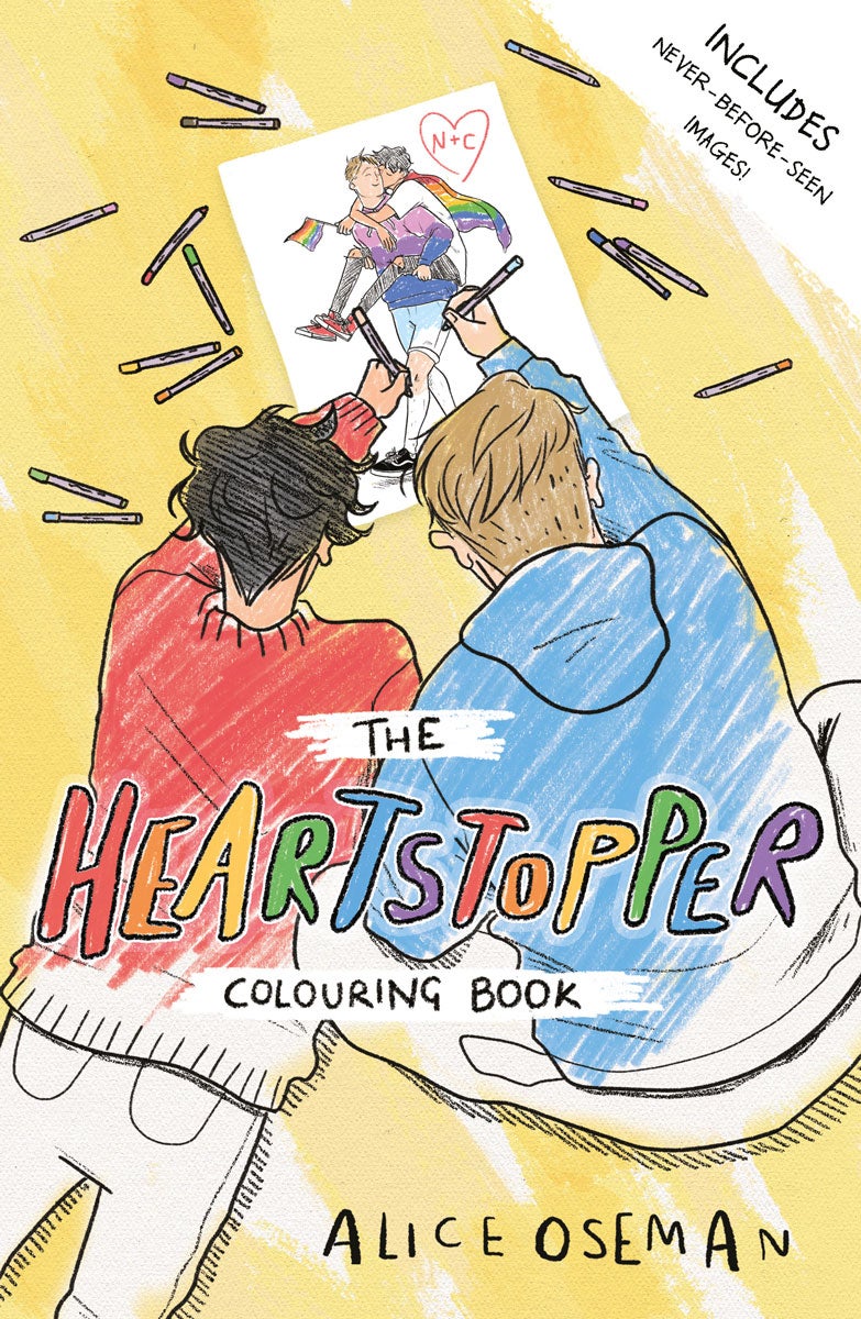 Bilde av The Official Heartstopper Colouring Book Av Alice Oseman