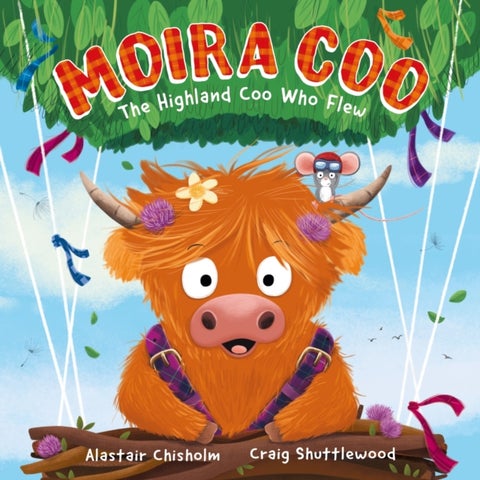 Moira Coo - The Highland Coo Who Flew