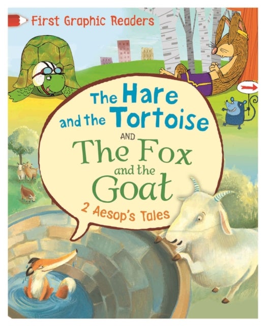 Bilde av First Graphic Readers: Aesop: The Hare And The Tortoise &amp; The Fox And The Goat Av Aesop Aesop, Amelia Marshall