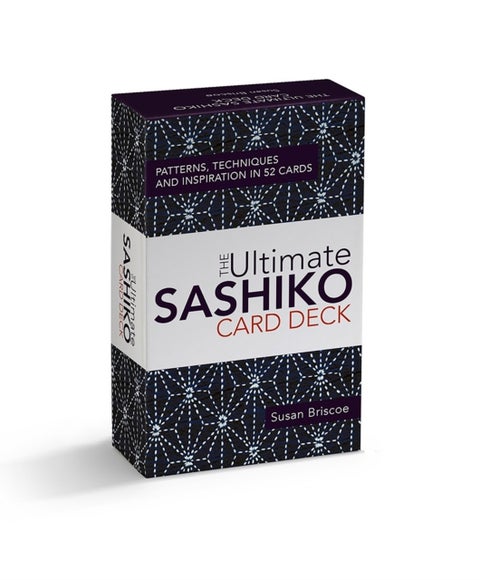 The Ultimate Sashiko Card Deck - Patterns, Techniques and Inspiration in 52 Cards
