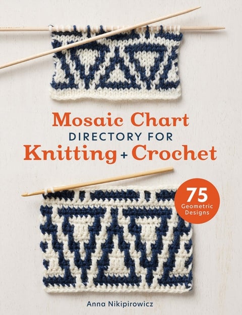 Mosaic Chart Directory for Knitting and Crochet - 75 Geometric Designs
