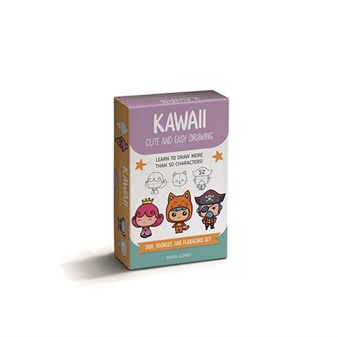 Kawaii Cute and Easy Drawing Deck - Learn to Draw More Than 50 Characters!