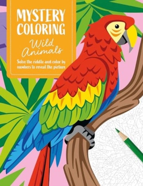 Mystery Coloring Wild Animals - Solve the Riddle and Color by Numbers to Reveal the Picture