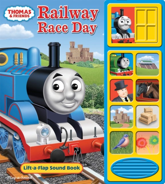 Bilde av Thomas &amp; Friends: Railway Race Day Lift-a-flap Sound Book