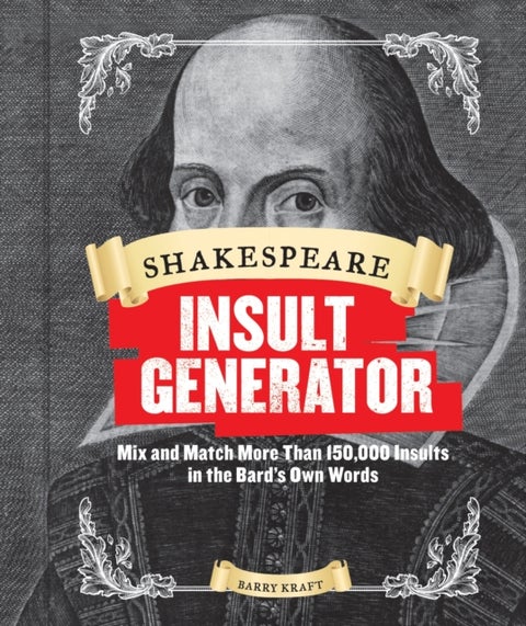 Shakespeare Insult Generator - Mix and Match More Than 150,000 Insults in the Bard's Own Words