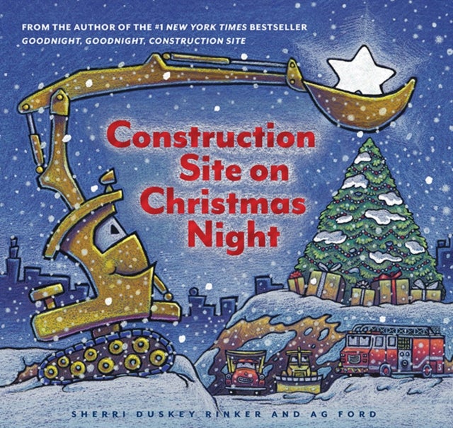 Bilde av Construction Site On Christmas Night Av Sherri Duskey Rinker