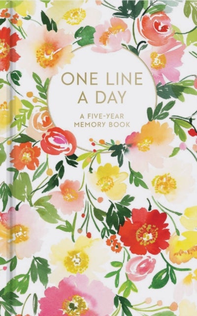 Floral One Line a Day : A Five-Year Memory Book