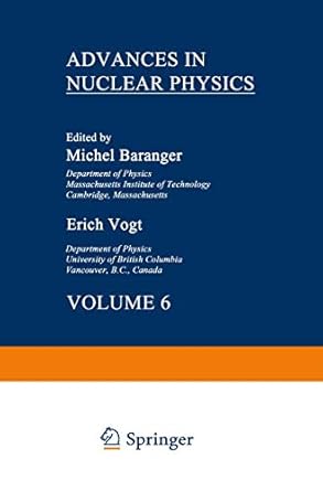 Advances in Nuclear Physics