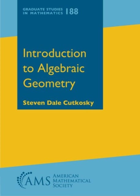 Bilde av Introduction To Algebraic Geometry Av Steven Dale Cutkosky
