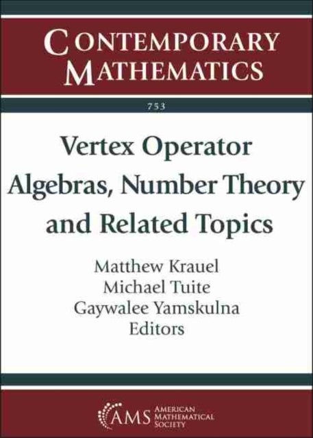 Bilde av Vertex Operator Algebras, Number Theory And Related Topics
