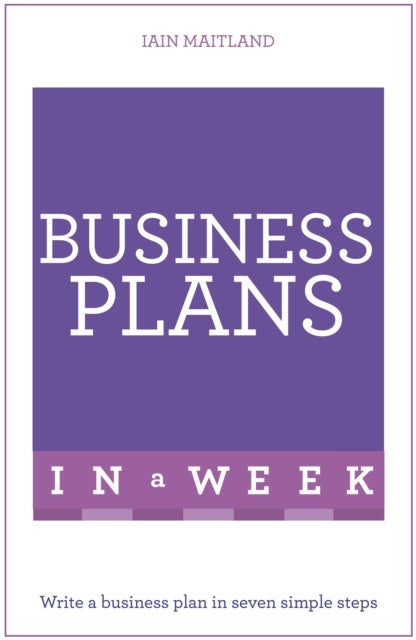 Bilde av Business Plans In A Week Av Iain Maitland