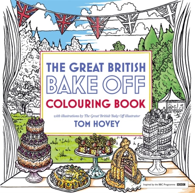 Bilde av Great British Bake Off Colouring Book Av Tom Hovey, Great British Bake Off Team