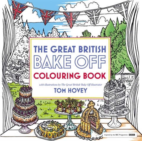 Great British Bake Off Colouring Book - With Illustrations From The Series