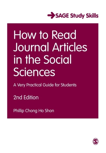 Bilde av How To Read Journal Articles In The Social Sciences Av Phillip C. Shon