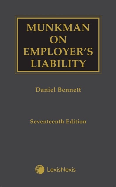 Bilde av Munkman On Employer&#039;s Liability Av Daniel Bennett