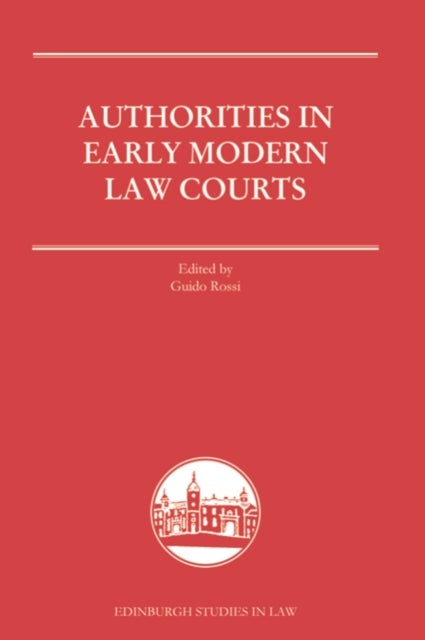Bilde av Authorities In Early Modern Courts In Europe