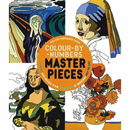 Colour-by-numbers masterpieces - unwind and release your creativity by bringing art to life