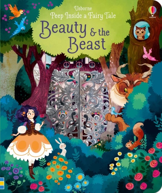Bilde av Peep Inside A Fairy Tale Beauty And The Beast Av Anna Milbourne