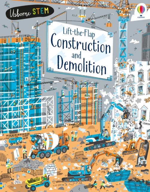 Bilde av Lift-the-flap Construction &amp; Demolition Av Jerome Martin