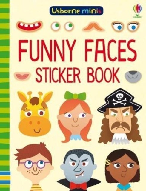 Bilde av Funny Faces Sticker Book Av Sam Smith