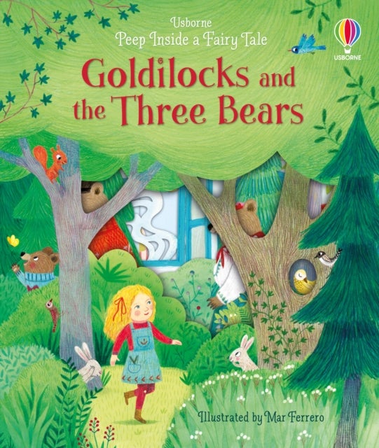 Bilde av Peep Inside A Fairy Tale Goldilocks And The Three Bears Av Anna Milbourne