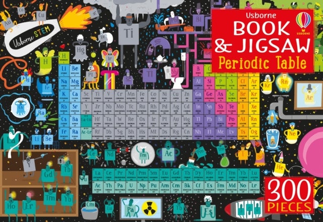 Bilde av Usborne Book And Jigsaw Periodic Table Jigsaw Av Sam Smith