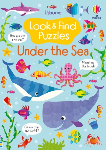 Bilde av Look And Find Puzzles Under The Sea Av Kirsteen Robson