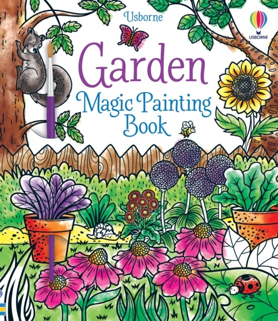 Bilde av Garden Magic Painting Book Av Abigail Wheatley