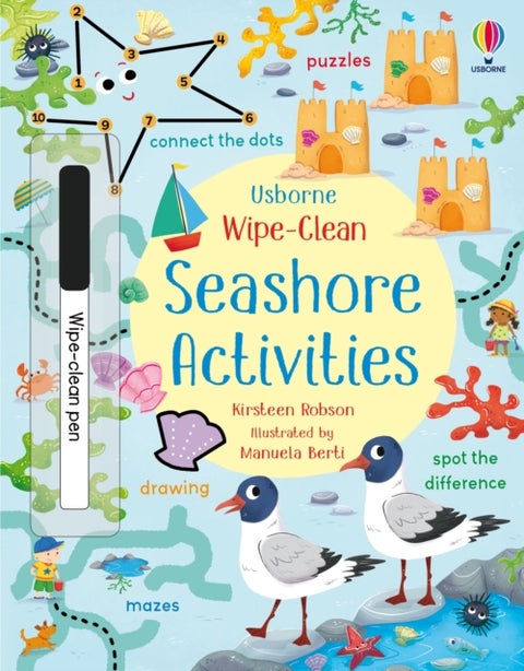 Wipe-Clean Seashore Activities