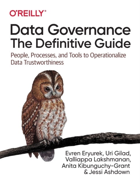 Bilde av Data Governance: The Definitive Guide Av Evren Eryurek, Uri Gilad, Valliappa Lakshmanan, Anita Kibunguchy, Jessi Ashdown