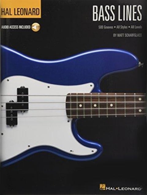 Bass Lines - Hal Leonard Bass Method 500 Grooves - All Styles - All Levels