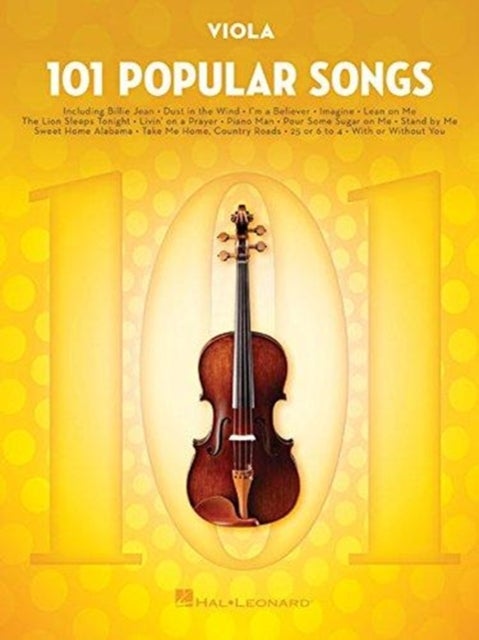 101 Popular Songs - For Viola