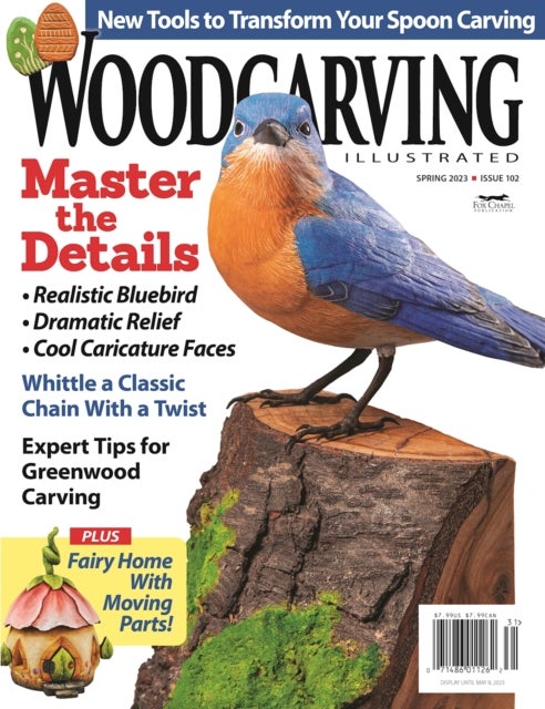 Bilde av Woodcarving Illustrated Issue 102 Spring 2023 Av Editors Of Woodcarving Illustrated