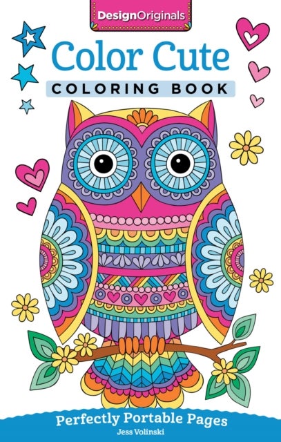 Color Cute Coloring Book - Perfectly Portable Pages