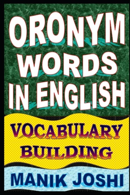 Oronym Words in English - Vocabulary Building