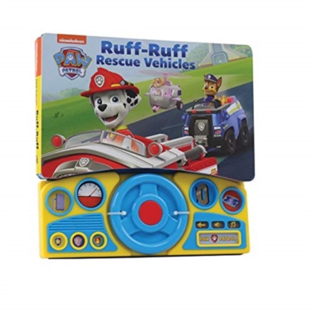 Bilde av Nickelodeon Paw Patrol: Ruff-ruff Rescue Vehicles Sound Book Av Pi Kids