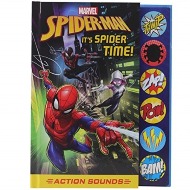 Bilde av Marvel Spider-man: It&#039;s Spider Time! Action Sounds Sound Book Av Pi Kids
